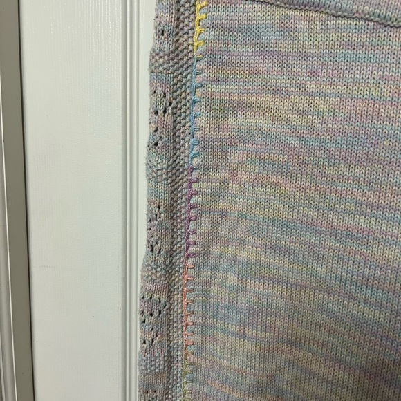 LoveShackFancy Toro Knit Pants- Pastel Rainbow - Picture 6 of 9